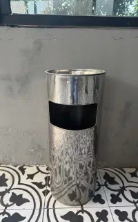 سطل زباله / سطل سیگار محوطه /استیل