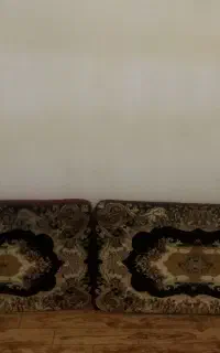 یک جفت پشتی قالیچه ای