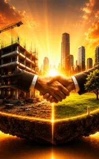 ۱۲۵۰ متر ۲بر با شرایط ایده آل / مشارکت در ساخت
