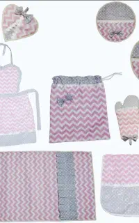سرویس آشپرخانه پارچه ای