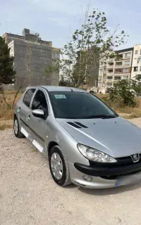 206 مدل 86 تمام رنگ بسیار تمیز