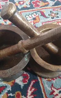 هاونگ برنجی قدیمی..