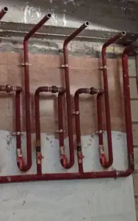 لوله کشی گاز و اتش نشانی