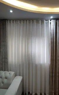 پرده ۳لایه پذیرایی کاملاً نو