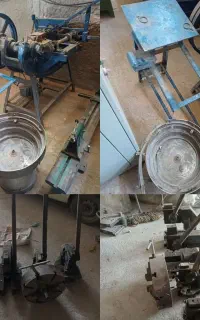 پرس افقی با فیدر اتومات و ۴ عدد پرس دستی