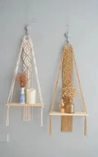 کاور شیشه مکرومه