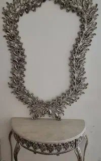 آیینه کنسول همراه شمعدان