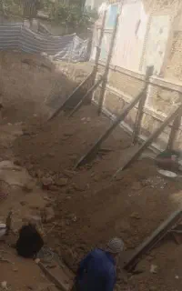 تخریب ،خاک برداری  و سازه نگهبان