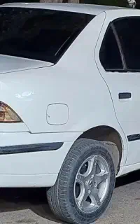 سمند LXمدل88 دوگانه رنگ سفید