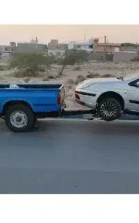 امداد خودرو یدک کش جرثقیل چرخ گیر نیسان
