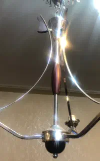 فروش لوستر سقفی سه شاخه شیک و زیبا در حد