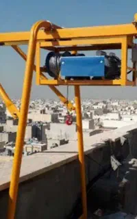 بالابر ساختمانی سه فاز کارکرده