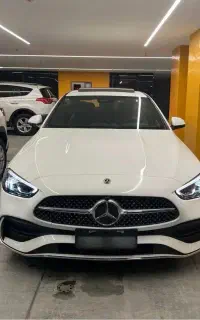 بنز C200L 2025 با پلاک و مدارک