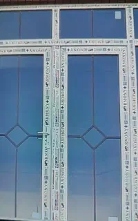 ساخت درب و پنجره دوجداره یو پی وی سی به همراه توری