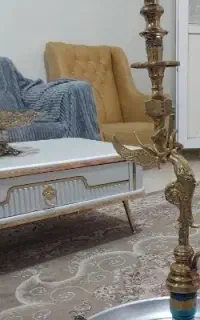 تنه قلیون برنجی