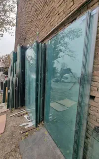 شیشه سکوریت میرال یکدست ارتفاع290(دست دوم کارکرده)