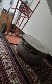 قابلمه دیگ آلمینیومی، چرخ گاری باربری