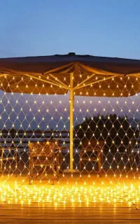 ریسه توری 2×3 متر آفتابی 300 LED