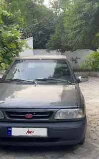 پراید مدل ۸۴ بی رنگ بسیار تمیز