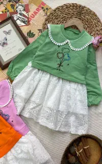 سارافون دخترانه دورس پنبه فقط۸۵۰