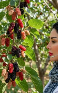 فروش نهال توت پیوندی در سنندج، ضمانت کتبی ۵ساله