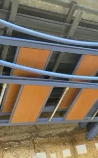 تخت خواب یک نفره فلزی درحدنو