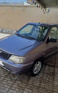 پراید ۱۱۱ مدل ۸۹ بنفش متالیک فنی و موتوری در حد