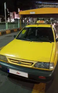 فروش تاکسی زرد پراید مدل ۸۸ گردشی دوگانه
