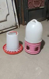 دانخوری و آبخوری مرغ