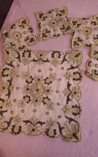 رومیزی سنگ دوزی