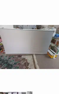 پرده کرکره طوسی