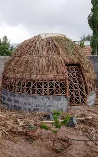 ساخت آلاچیق سنتی وسایبان