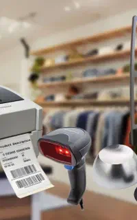 سیستم حسابداری پوشاک /لیبل پرینتر،بارکدخوان