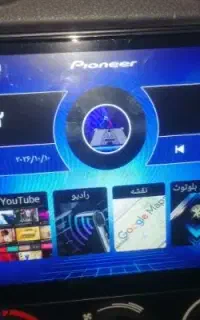 مانیتور پاییونیر در حد نو گارانتی دار با دوربین