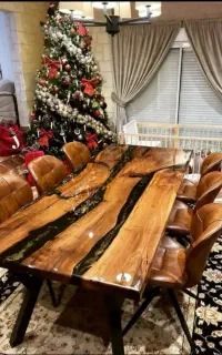 میز نهار خوری چوبی