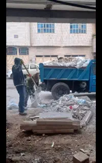 حمل نخاله و مصالح ساختمانی نیسان کمپرسی ‌جکی