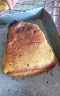 نان تافتون قلفتی محلی خانگی