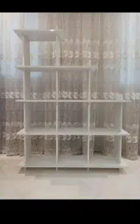قفسه یا شلف ۹ خانه مخصوص کتاب یا دکور