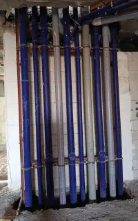 لوله کشی آب و فاضلاب