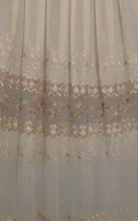 پرده گیپور جنس بسیارعالی و شیک آماده نصب
