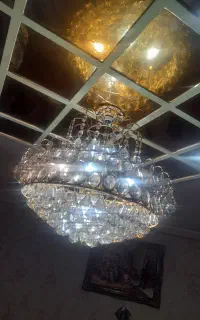 لوستر حال پذیرایی و آشپزخونه