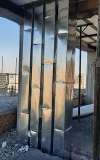 کانال کولرسازی کانال گرد هود صنعتی دریچه کولر