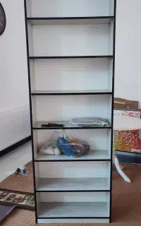 قفسه کتاب ام دی اف . 7 طبقه