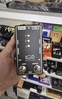 پدال لوپر و سوئیچر افکت گیتار IGR TS 3 سه لوپ