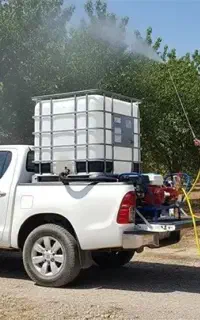 دستگاه سمپاشی و محلول پاشی علفزنی برش درخت با اره