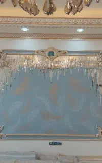 قاب بندی گچبری پیش ساخته پتینه کاری