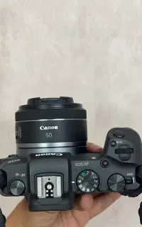 دوربین عکاسی canon Rp و لنز 50mm