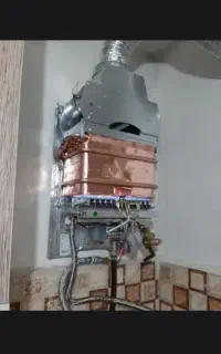 ابگرمکن شمعکی قدیمی. چه خراب چه سالم