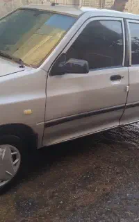 پراید ۸۶ تک سوز،معاوضه با موتور سیکلت