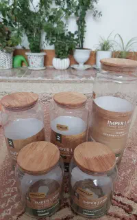 بانکه در چوبی بامبو